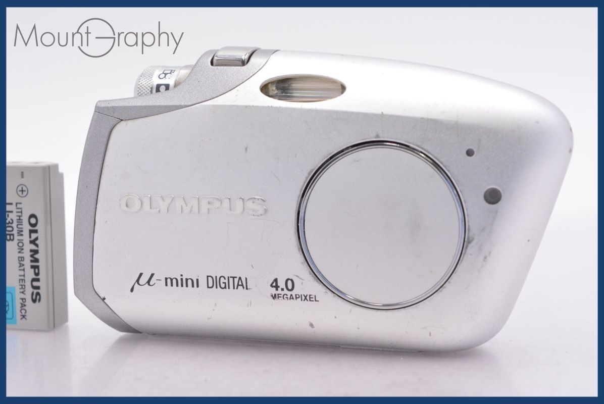 オリンパス Olympus μ-mini DIGITAL バッテリー付属 ☆完動☆同梱無料