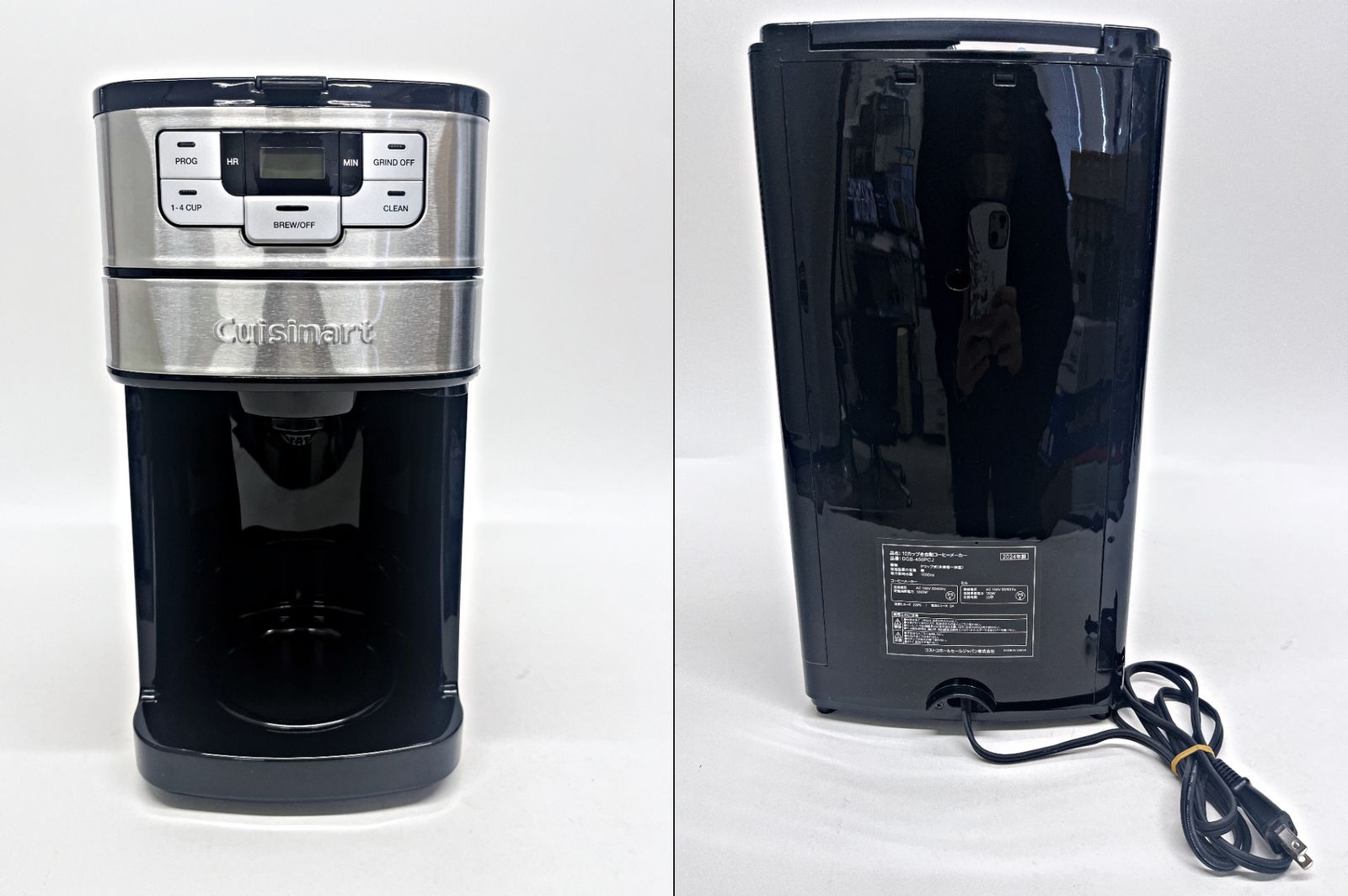 訳あり クイジナート 10カップ コーヒーメーカー DGB-450PCJ 2024年製