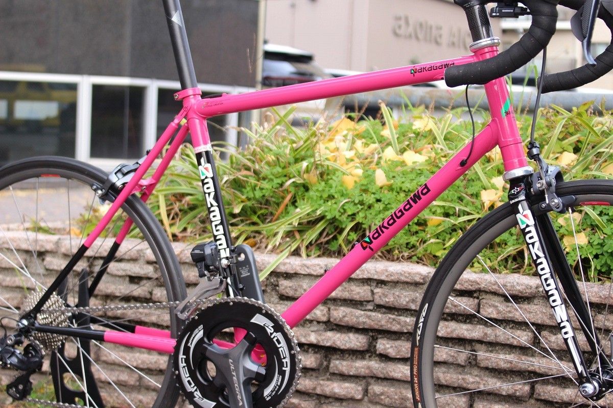 NAKAGAWA Prominence ピンク 50 デッドストック・クロモリ NAKAGAWA