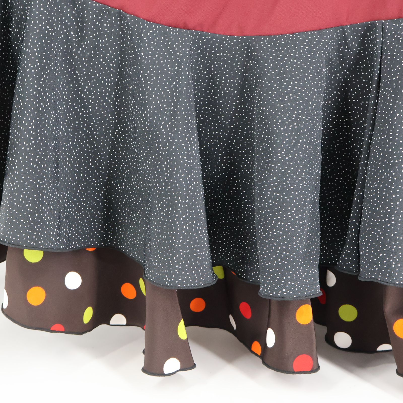 美品 フラメンコ衣装】レッド HERMOSA IBERIA エルモサイベリア 上下