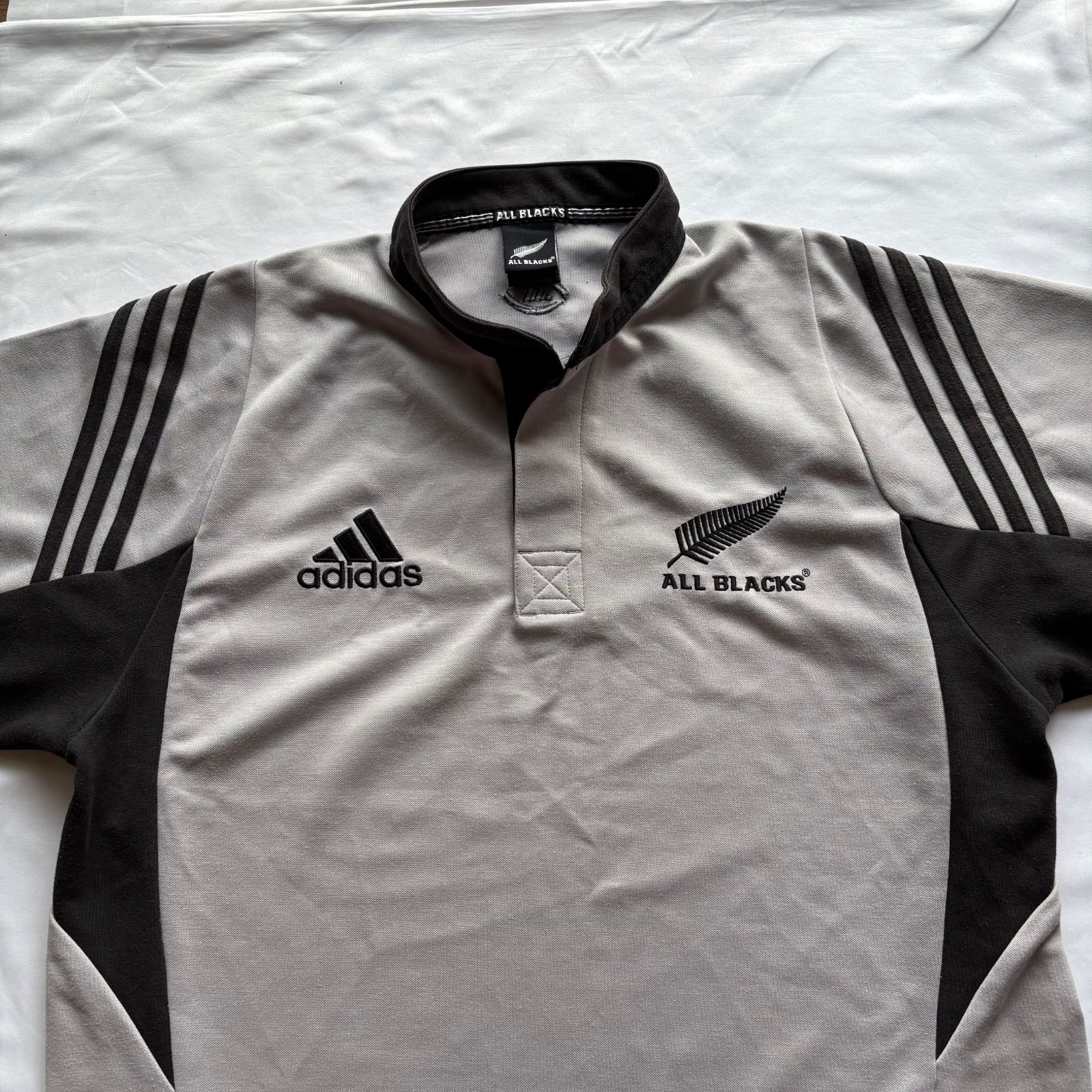 アディダス ラガーシャツ BLACKTHORN 90s 4XO ビッグサイズ アディダス