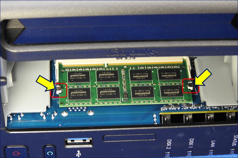 Synology DiskStation「DS218+」メモリ増設 - アラコキからの