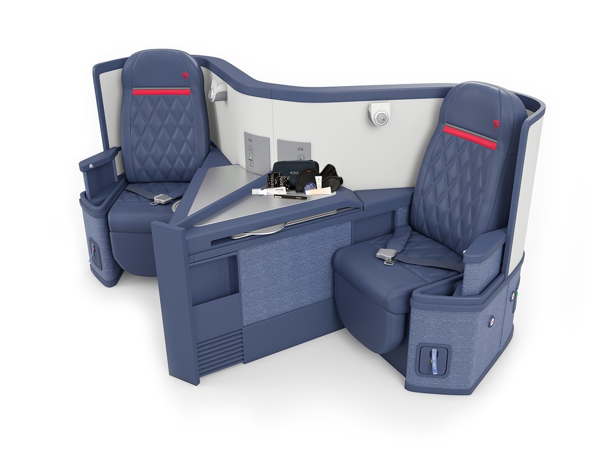 デルタ航空最新ビジネスクラス、デルタ・ワンに米国内ファーストクラス