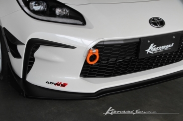 GR86 ZD8 ボールロックタイプ牽引フック フロントフック オレンジ