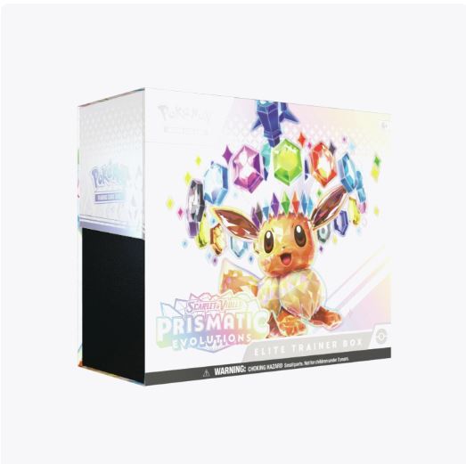 Prismatic Evolutions Elite Trainer Box – Baker Breaks