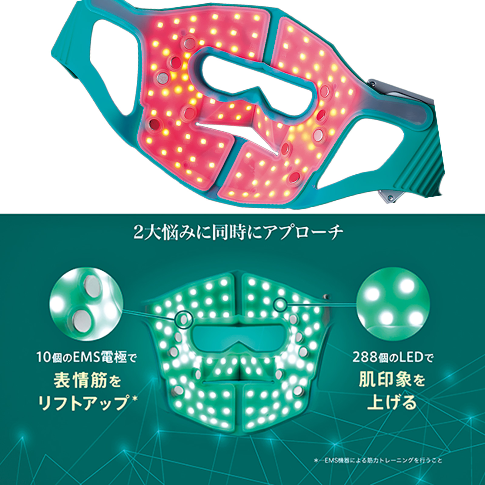 赤みやくすみが消えた…YA-MANの「フェイスマスク型美顔器」を60日間