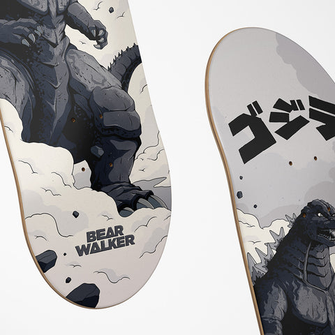 Rupert Gruber Burning Godzilla - Street Deck – Bear Walker