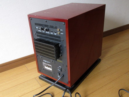 ジャンクのサブウーファー (DENON DSW-33XG) をテレビ用に改造