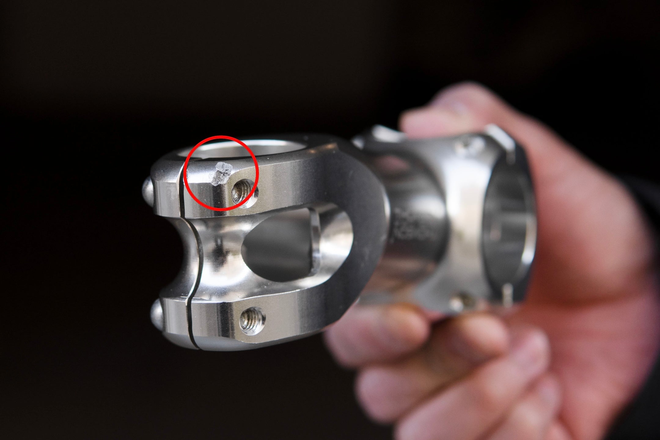 THOMSON ELITE X4 STEM Silver (10° / 90mm / Ø31.8)【USED】