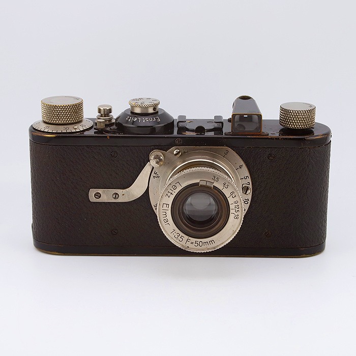 中古】(ライカ) Leica A型 ブラック (新エルマー50/3.5付)｜ナニワ
