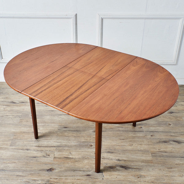 デンマーク製 ヴィンテージ ラウンドエクステンションダイニング