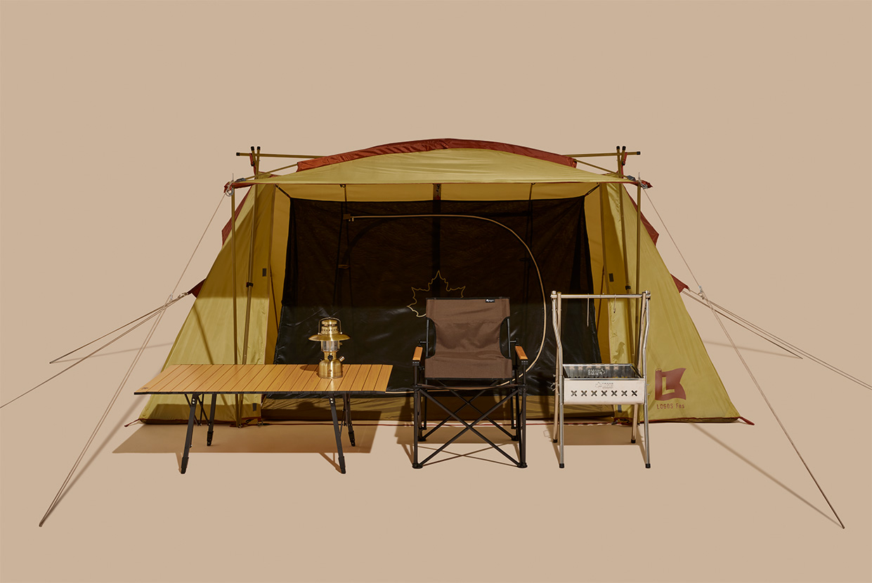 簡単設営]ロゴスのA型テント「LOGOS Fes PANELラムダΛ DUO-BC」が