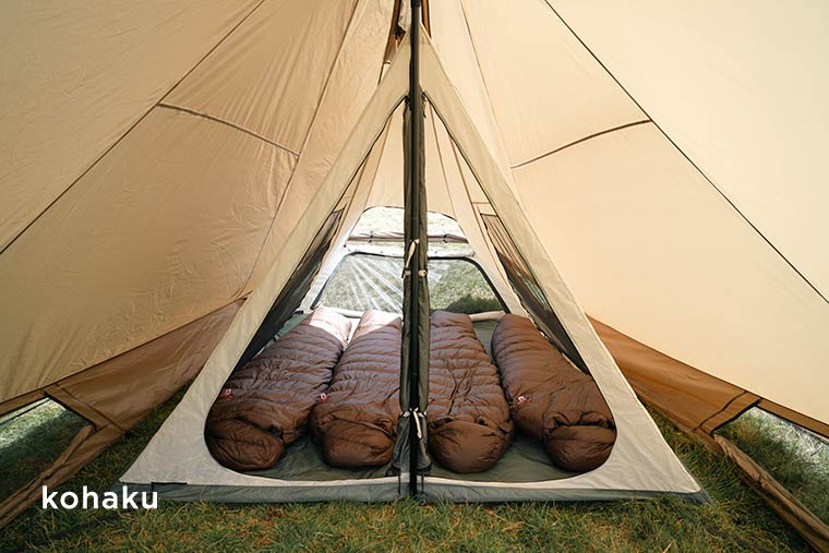 ほぼ日のファーストテント「kohaku（コハク）」が1/25〜予約開始