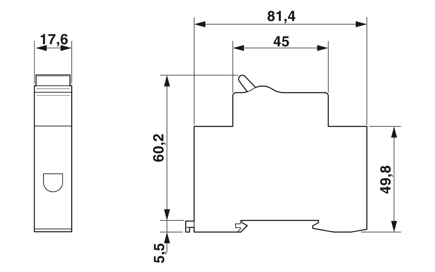 TMC 71C 20A - Miniature Circuit Breaker - 1019985 | Phoenix Contact