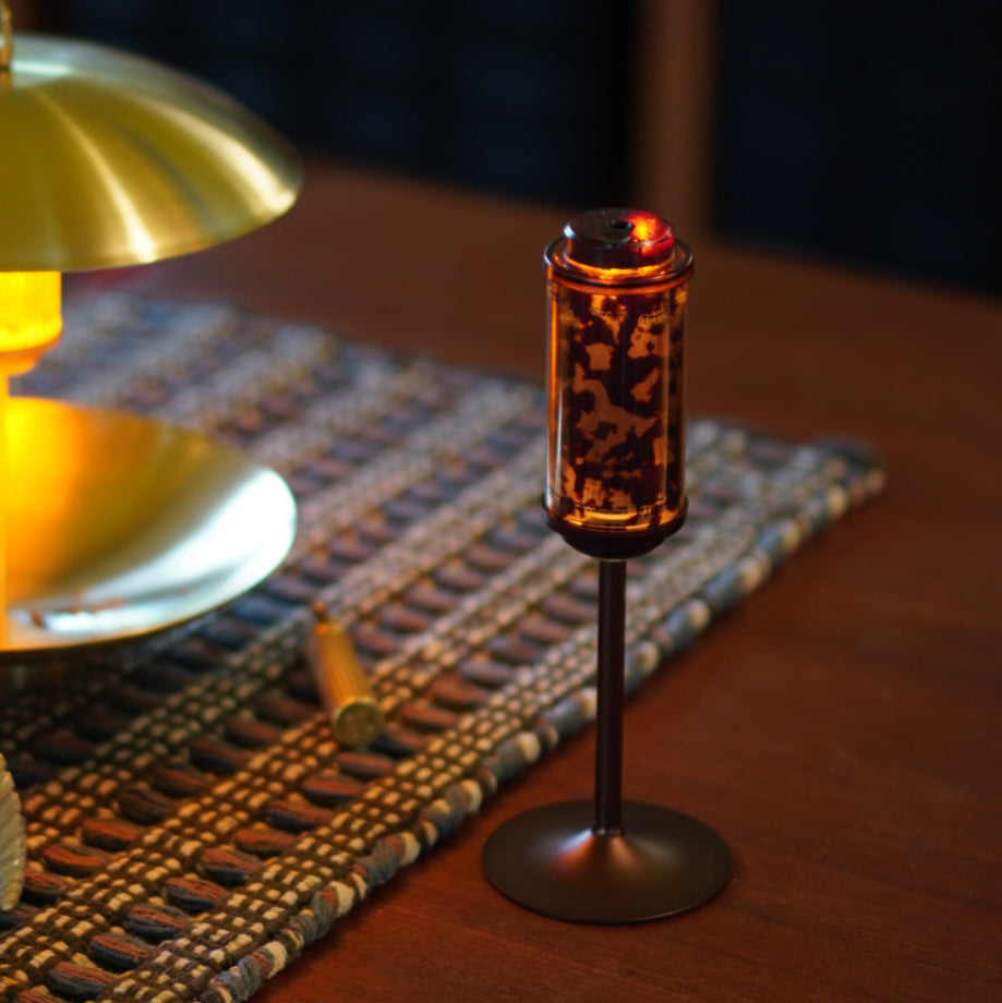 ASINO BASE SET CALMASTORE LIMITED VINTAGE ALUMI DARK BROWN – calma