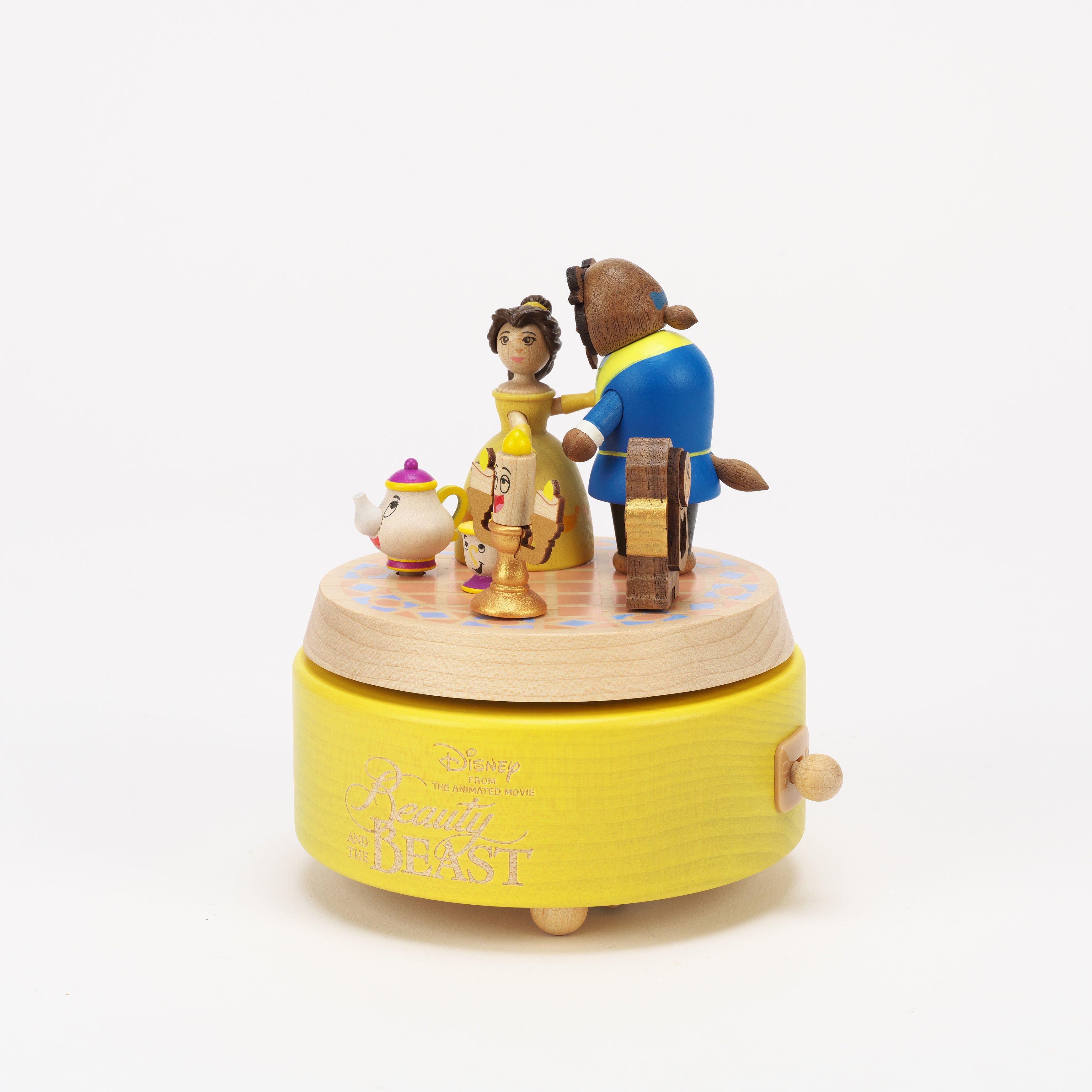 木製からくりオルゴール 美女と野獣 – オルゴールショップ カリヨン