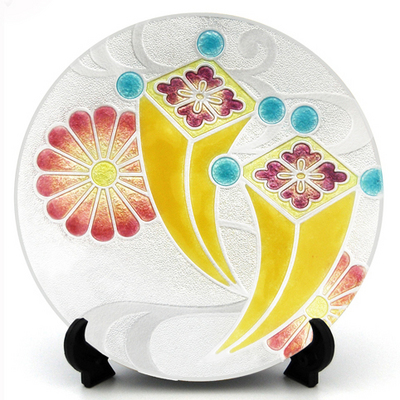 銀彩宝尽くし飾皿 | 安藤七宝店カタログサイト