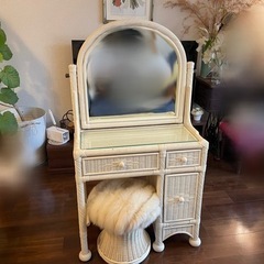 ラタンドレッサーの中古が安い！激安で譲ります・無料であげます