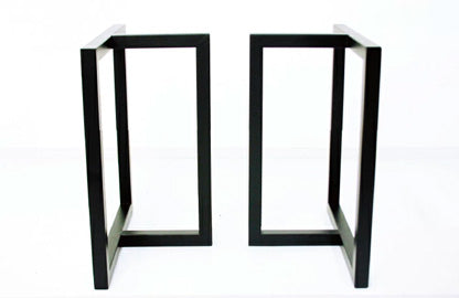 アイアン脚 T型 40角 ブラック 40mm角 2脚セット – Wooden JAPAN 匠一松