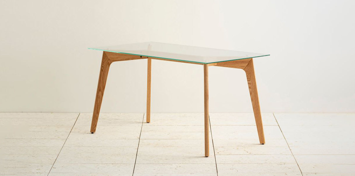 木製脚 ガラステーブル かんたん組立ての仕方 – KANADEMONO