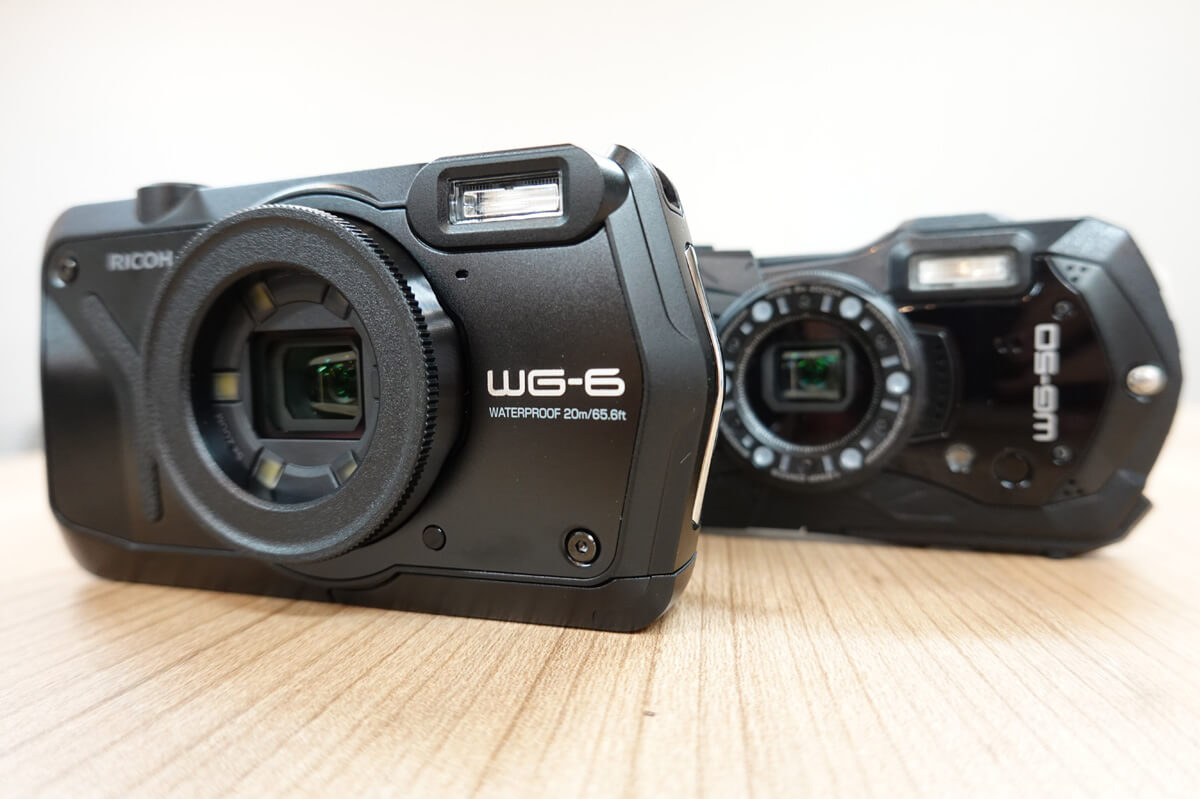 リコーの防水カメラRICOH WG7,WG6,WG90,WG80,WG70の違いを比較！機能