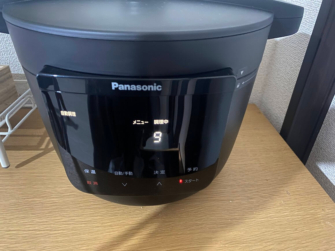 パナソニックの電気圧力鍋 NF-PC400を実機レビュー！使い方や