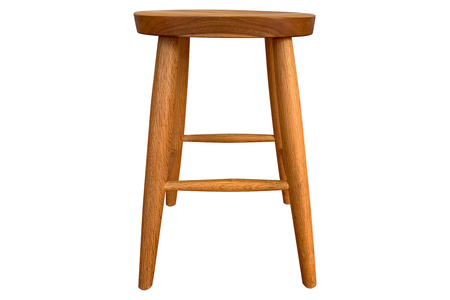 うさぎスツール 1脚 (甘楽木工房製作)｜椅子 丸椅子 チェア 木製 天然