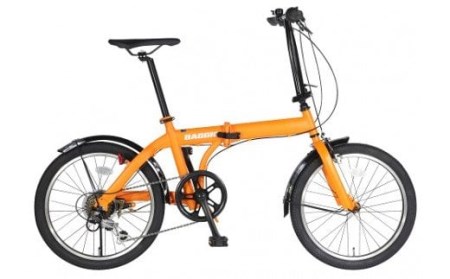BAGGIO 防災対応20型6スピードノンパンク折りたたみ自転車 色