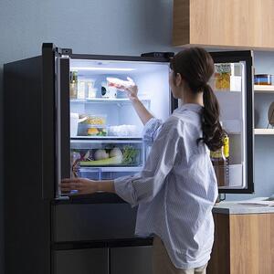 大型冷蔵庫 453L アイリスオーヤマ IRSN-45A-B ブラック ｜ 冷蔵庫 新