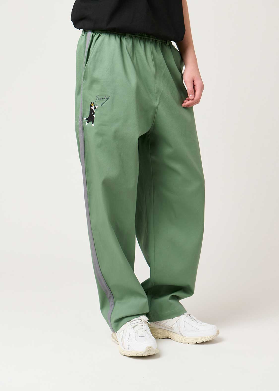 ザ フォーキャッツ クール｜ルーズフィットサイドラインパンツ｜ユニ