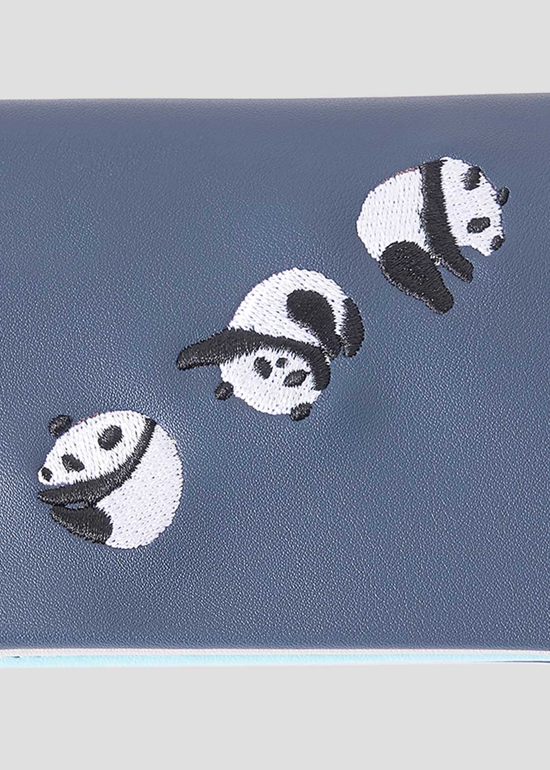 ローリングパンダズ｜フェイクレザーミニウォレット｜ユニセックス