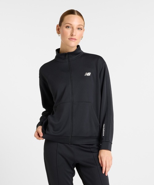 セール】ニットトラックジャケット（ジャージ）｜New Balance