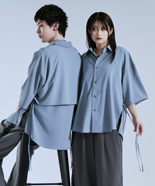 サイドコードバックヨークシャツ（シャツ/ブラウス）｜Ellno Loset