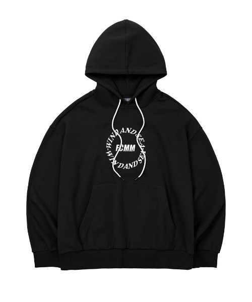 IVE レイ トレカ入り商品】WIND AND SEA × FCMM Oldies good is hoodie