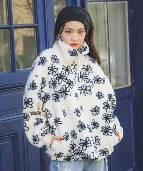 セール】COLORFULボアジャケット（その他アウター）｜repipi armario