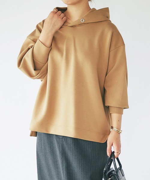 un dix cors（アンディコール）の「ダンボールニットパーカー