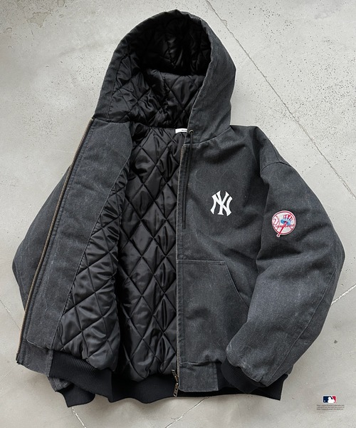 Perushu（ペルーシュ）の「Perushu × MLB コラボ中綿キルティング