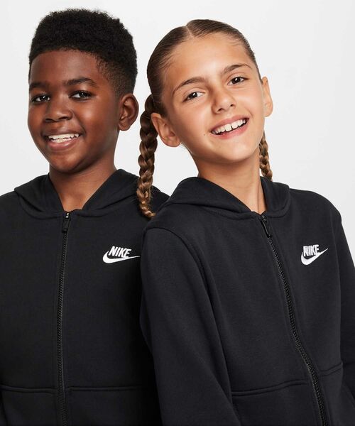 ナイキ クラブ フリース ジュニア フレンチ テリー フルジップ
