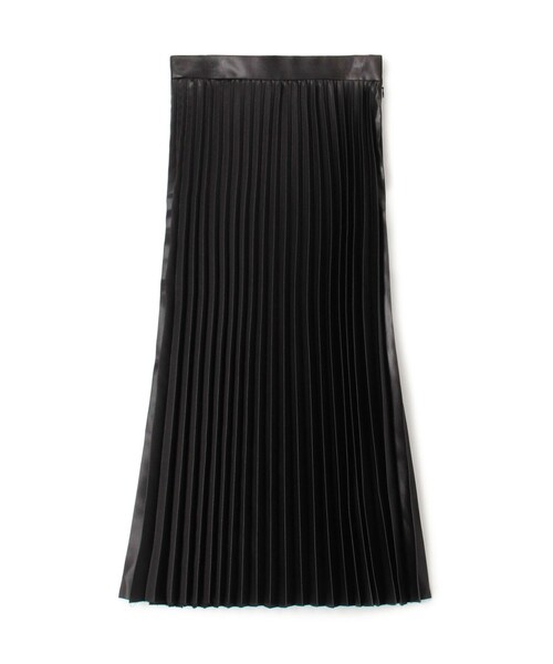 セール】エンボスサテン プリーツスカート（スカート）｜EDITION