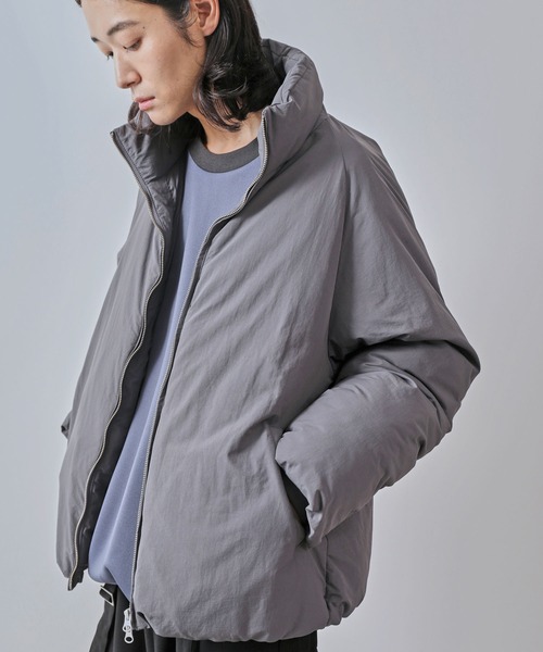セール】ノンキルトファイバーダウンジャケット（ダウンジャケット