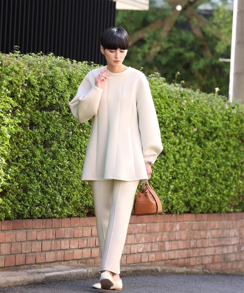 ELFRANK（エルフランク）の「ダンボールニット セットアップ 上下