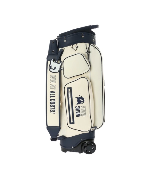 WAAC（ワック）の「《WAAC》UNISEX 中綿タフタキャディバッグ（ゴルフ