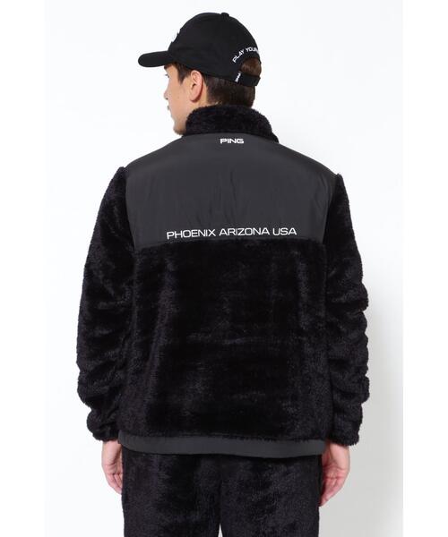 PING（ピン）の「【PING APPAREL】ボアフリースハーフジッププル