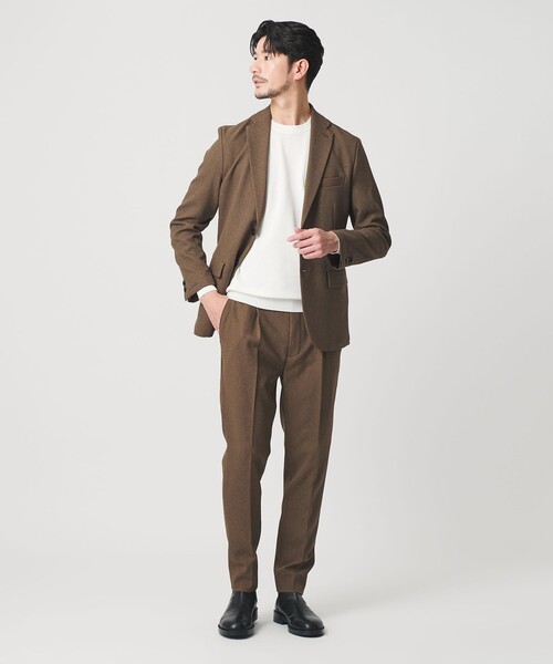 WEB限定 WARDROBE SMART】LANATEC OX セットアップ/背抜きジャケット