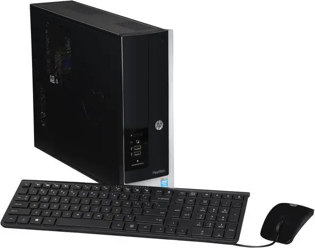 Refurbished: HP Desktop PC Pavilion Slimline 400-434 Intel Pentium