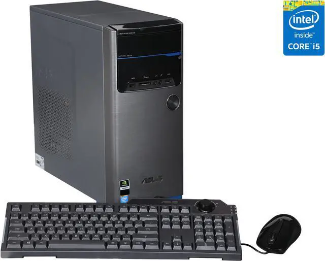 ASUS Desktop PC M32AD-US021S Intel Core i5 4460 (3.2 GHz) 8 GB