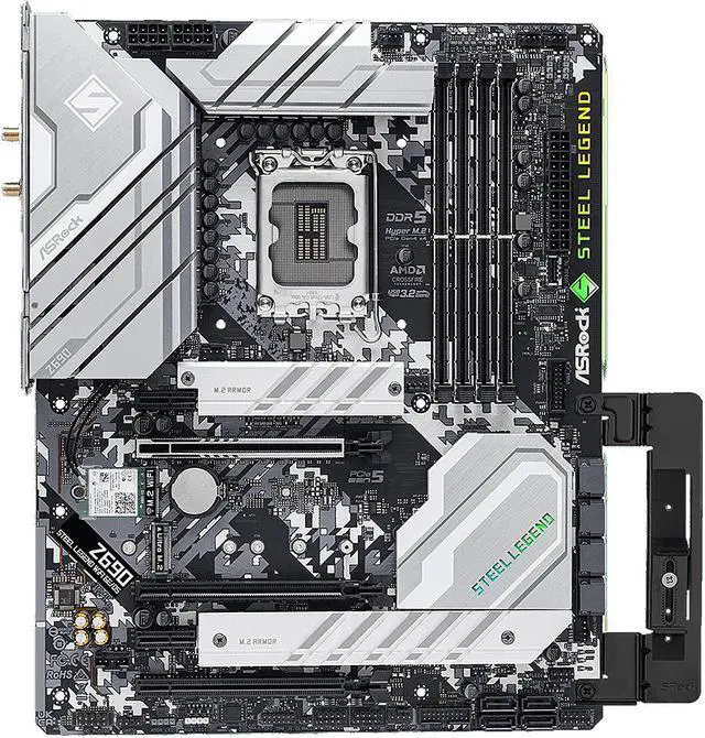 ASRock Z690 STEEL LEGEND WIFI 6E/D5 LGA 1700 (14th,13th,12th Gen