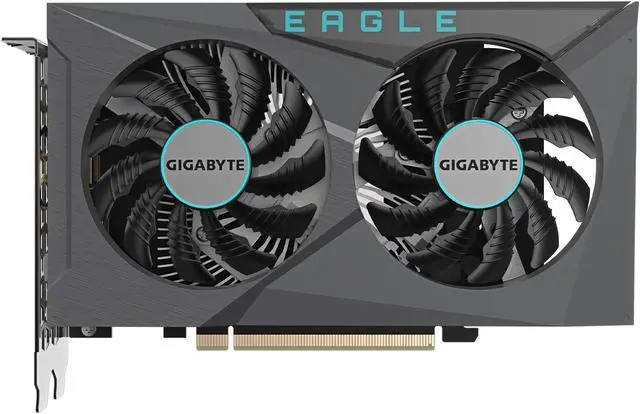 GIGABYTE GeForce RTX 3050 EAGLE OC 6G Graphics Card, 2x WINDFORCE
