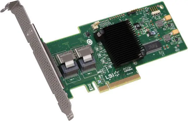LSI MegaRAID Internal Low-Power SATA/SAS 9240-8i 6Gb/s PCI-Express