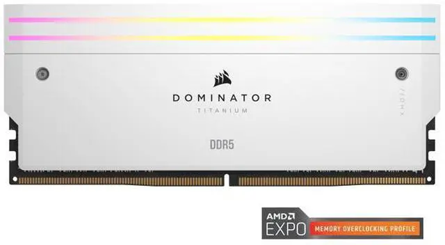 CORSAIR Dominator Titanium 96GB (2 x 48GB) DDR5 6000 (PC5 48000
